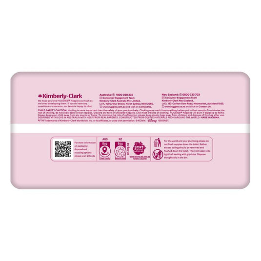 Huggies Ultra Dry Nappies Size 3 Girl 6-11kg Bulk 44 Pack