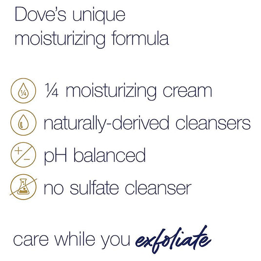 Dove Exfoliating Body Polish Pomegranate and Shea Butter 298g