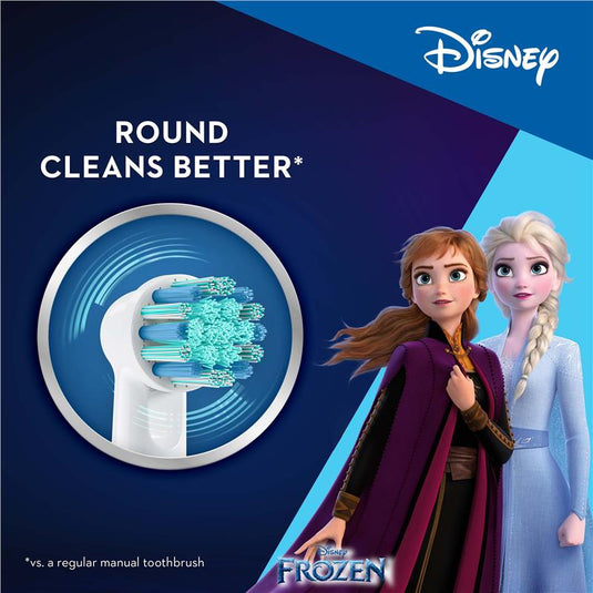 Oral B Power Toothbrush Kids Frozen Refills 2 Pack