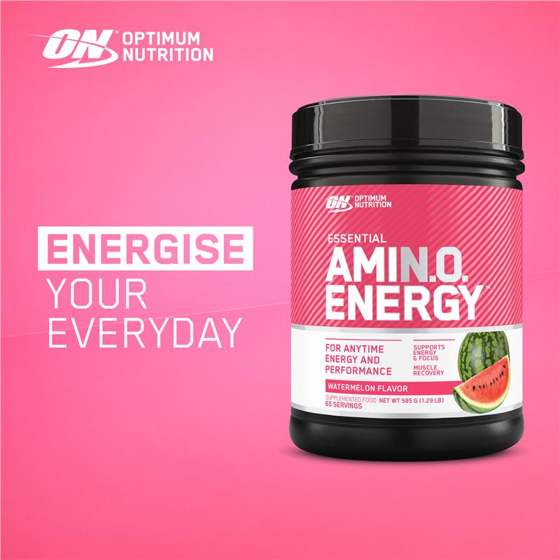 Load image into Gallery viewer, Optimum Nutrition Amino Energy Watermelon 65 Serve 585g

