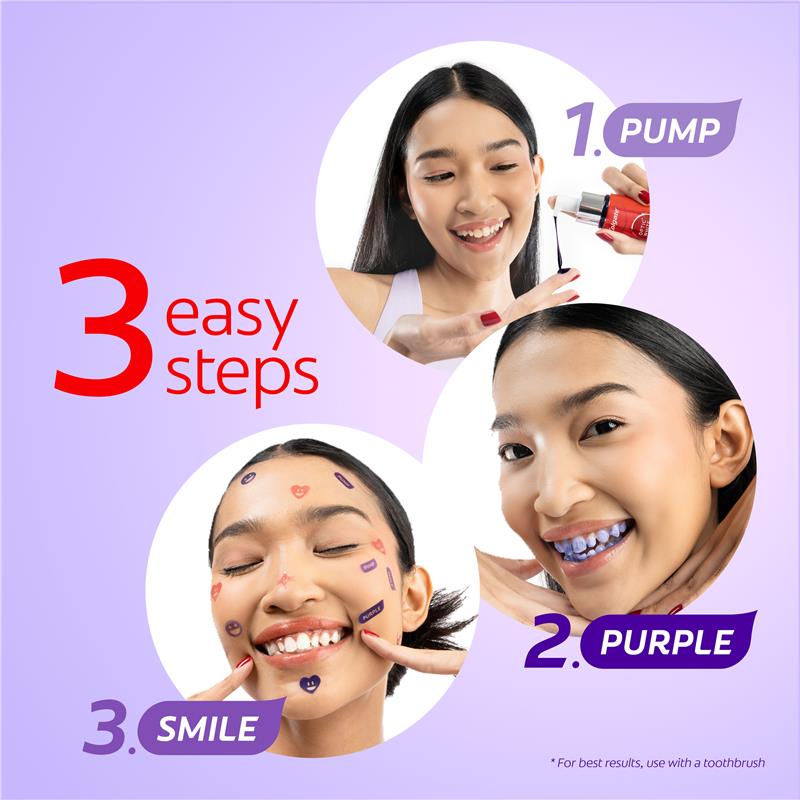 Load image into Gallery viewer, Colgate Optic White Purple Serum 40ml

