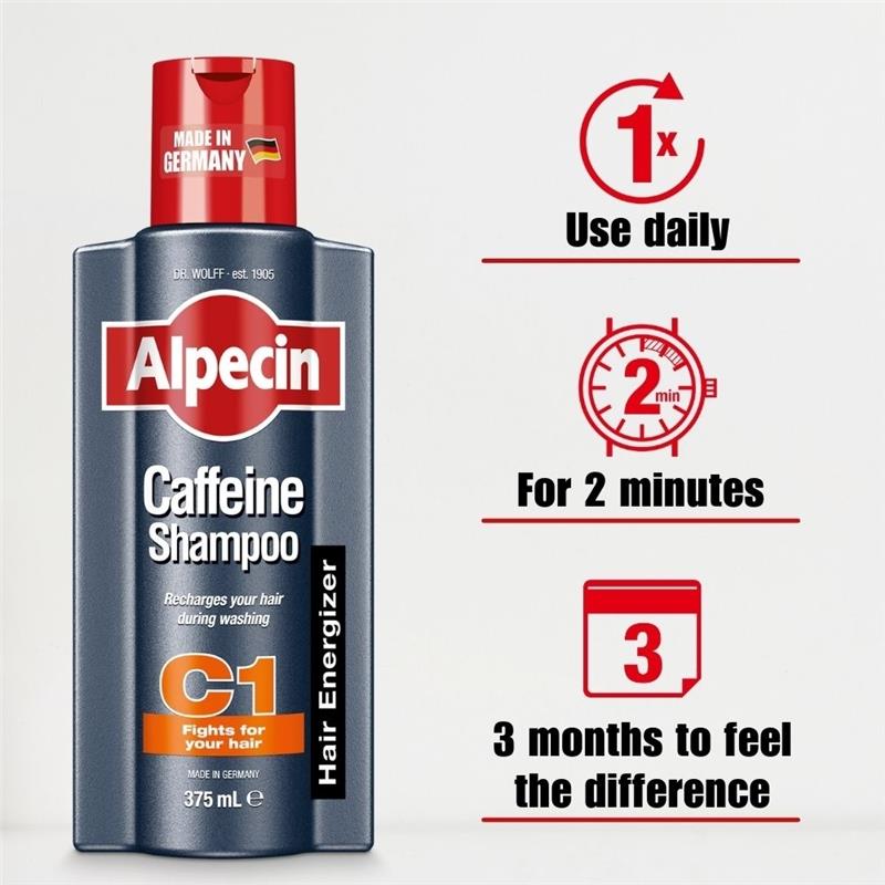 Load image into Gallery viewer, Alpecin Caffeine Shampoo C1 375ml

