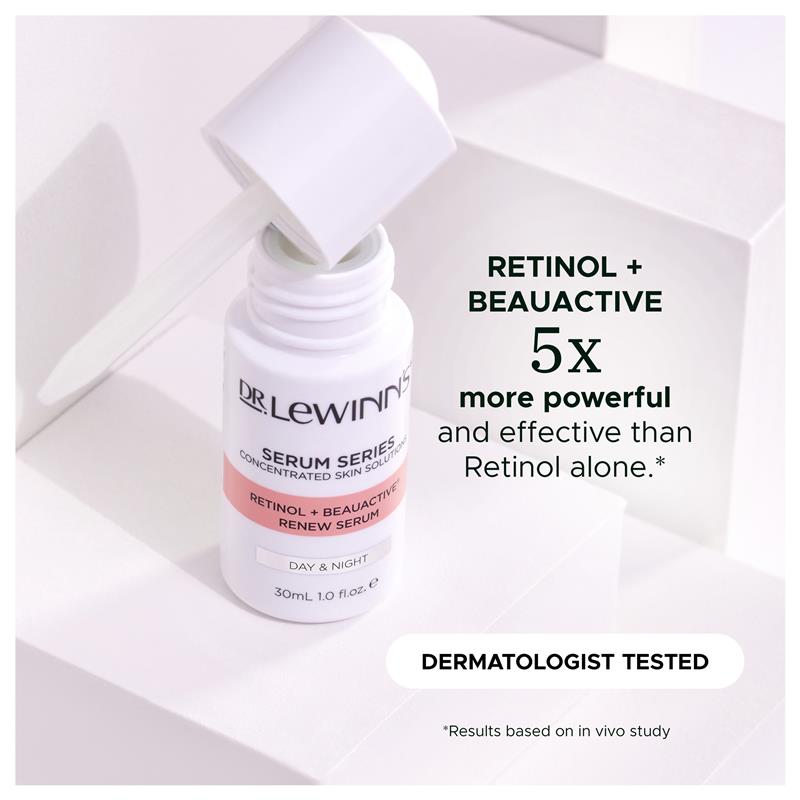 Load image into Gallery viewer, Dr. LeWinn's Serum Series Retinol + Beauactive Renew Serum 30ml
