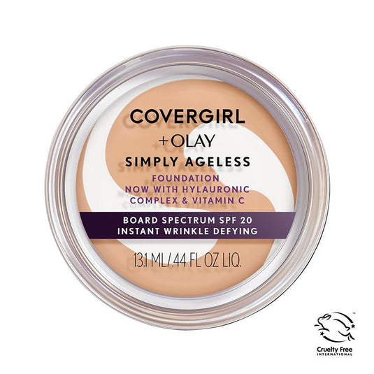 Covergirl Simply Ageless Instant Wrinkle Defying Foundation 255 Soft Honey 12g