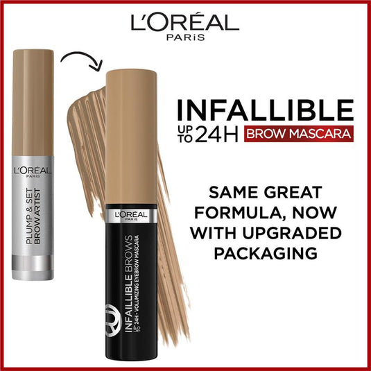 L'Oreal Paris Infallible Brows Volumizing Eyebrow Mascara 3.0 Brunette