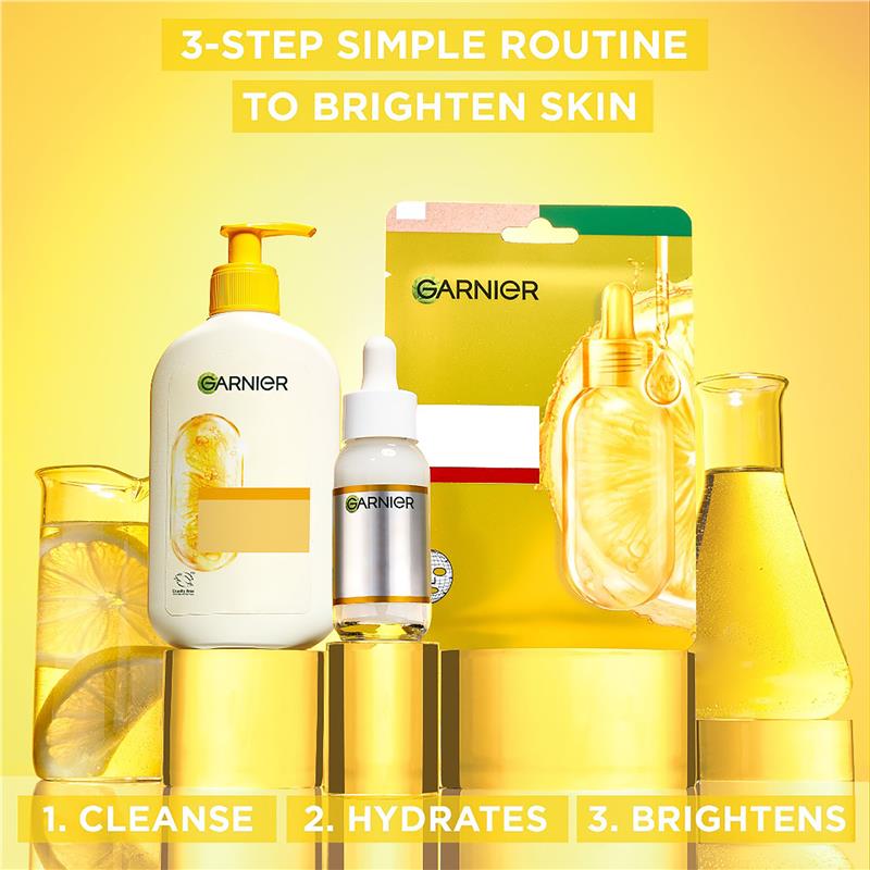 Load image into Gallery viewer, Garnier Vitamin C Cream Cleanser 250ml

