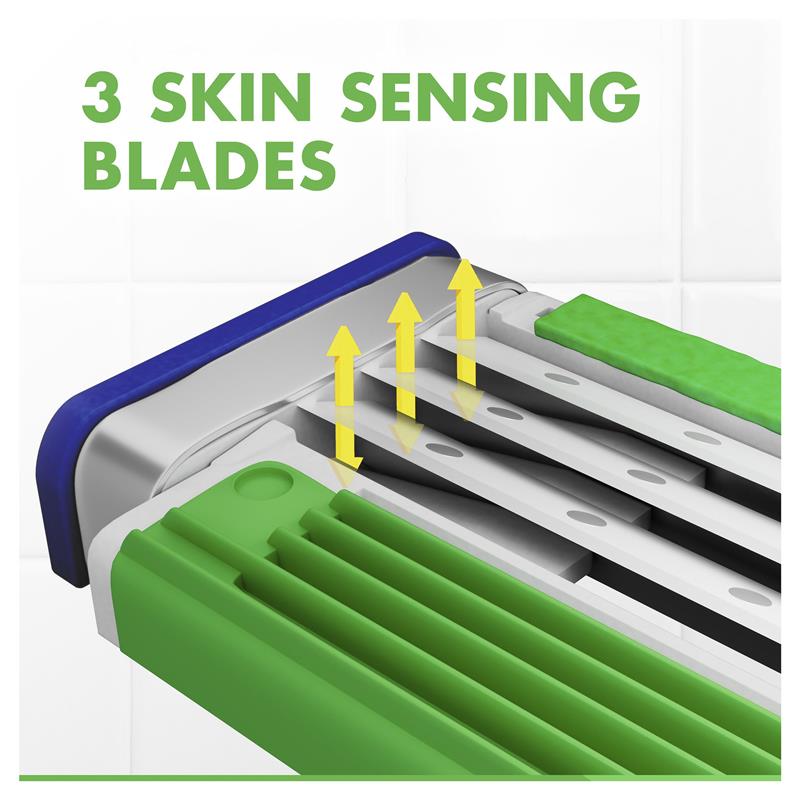 Load image into Gallery viewer, Gillette Sensor 3 Sensitive Disposables 8pk
