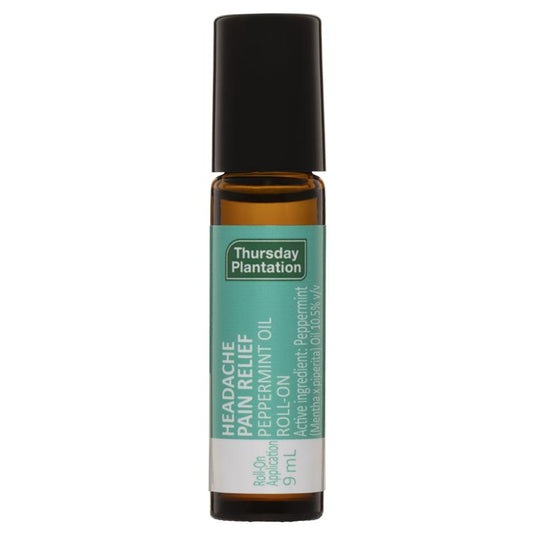 Thursday Plantation Peppermint Headache Pain Relief Roll On 9ml