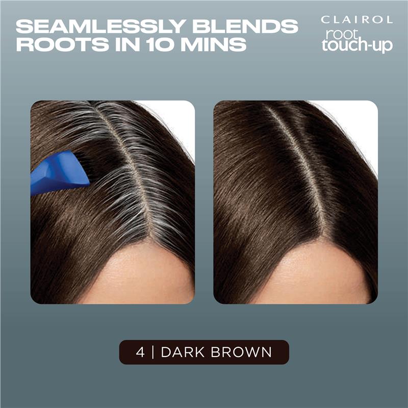 Load image into Gallery viewer, Clairol Nice N Easy Root Touch Up Permanent Hair Colour Dark Brown
