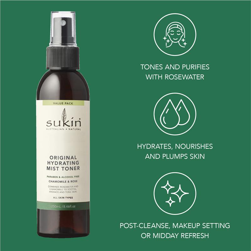 Load image into Gallery viewer, Sukin Signature Hydrating Mist Toner 250ml
