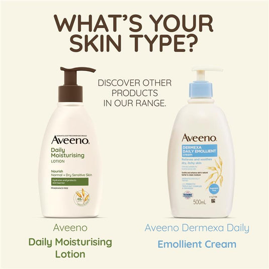 Aveeno Skin Relief Fragrance Free Moisturising Body Lotion 354mL