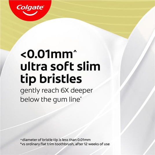 Colgate Toothbrush Slim Soft Advanced Gold Charcoal Ultra Soft