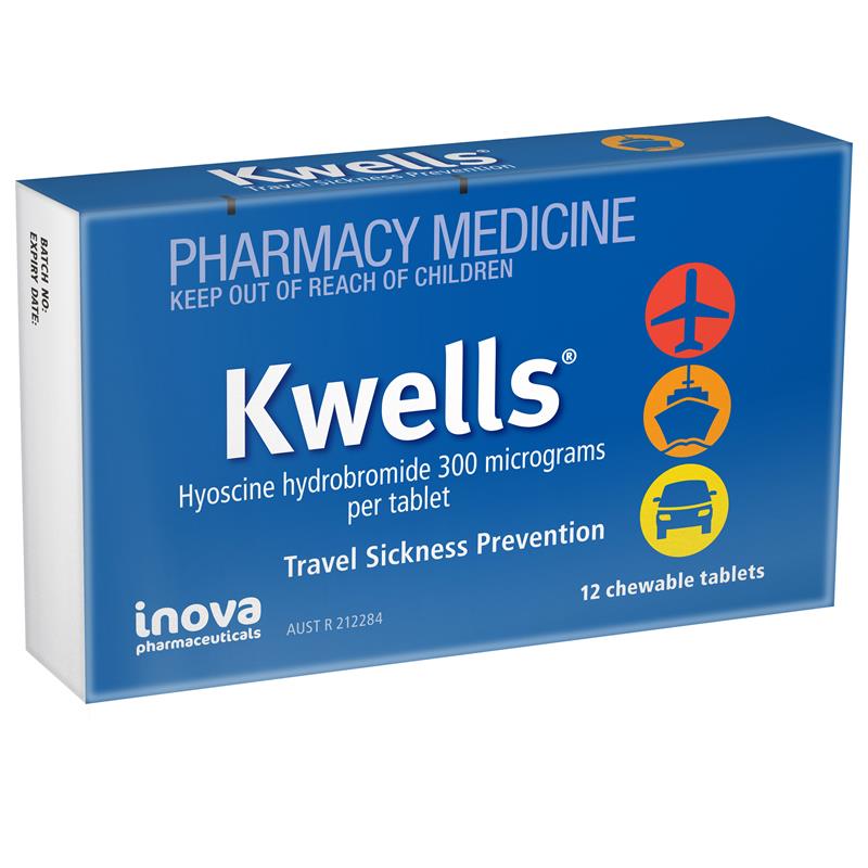 Load image into Gallery viewer, Kwells Travel Sickness 12 Chewable Tablets
