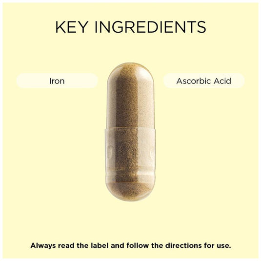 GO Healthy Iron + Vitamin C 30 Hard Capsules