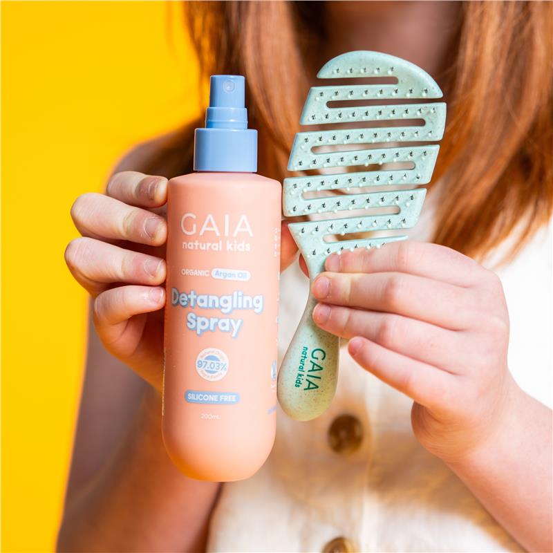 Load image into Gallery viewer, Gaia Natural Kids Detangling Brush
