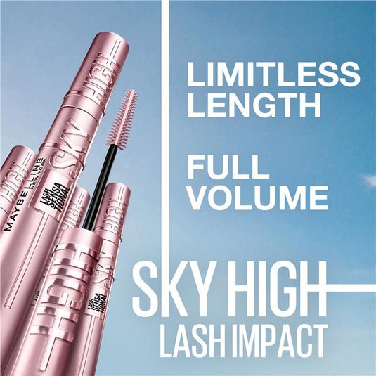 Maybelline Lash Sensational Sky High Mascara Blackest Black Washable