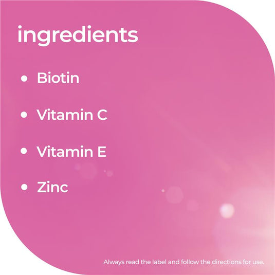 Nature's Way Adult Vita Gummies Hair Skin Nail 60 Gummies