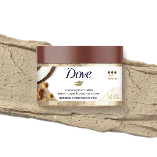 Dove Exfoliating Body Polish Brown Sugar & Coconut Butter 298g