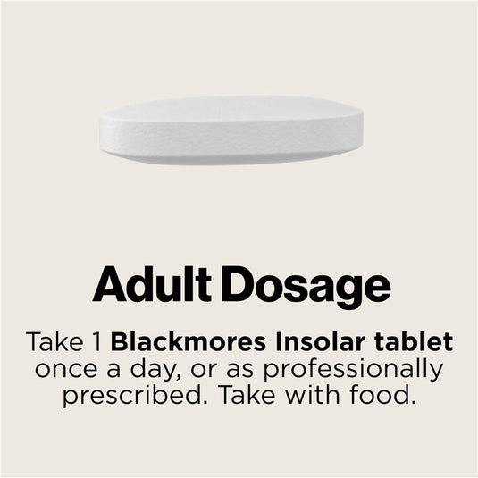 Blackmores Insolar 120 Tablets