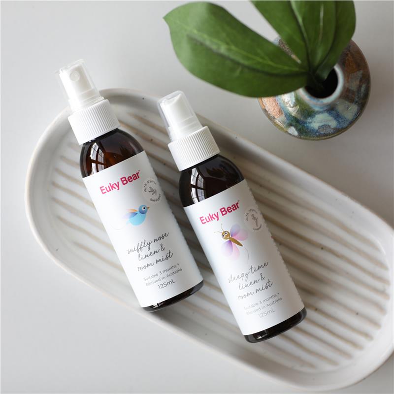Load image into Gallery viewer, Euky Bear Sniffly Nose Linen &amp; Room Mist 125ml
