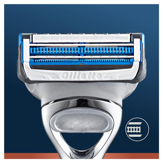King C Gillette Neck Razor + 1 Razor Blade Refill