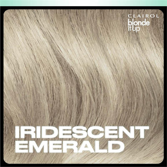 Clairol Blonde It Up Crystal Glow Semi Permanent Toner Iridescent Emerald