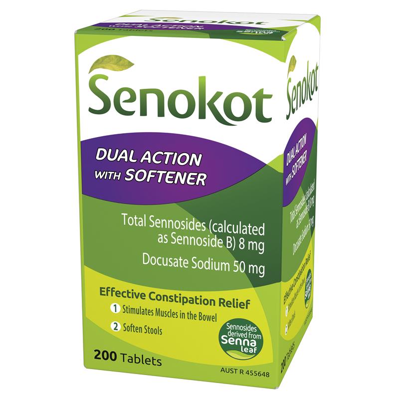 Load image into Gallery viewer, Senokot Dual Action 200 Tablets
