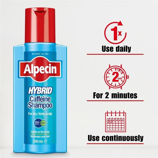 Alpecin Hybrid Caffeine Shampoo 250ml