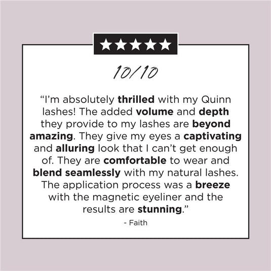 Glam By Manicare Pro Magnetic Infused Quinn Lashes Luxe