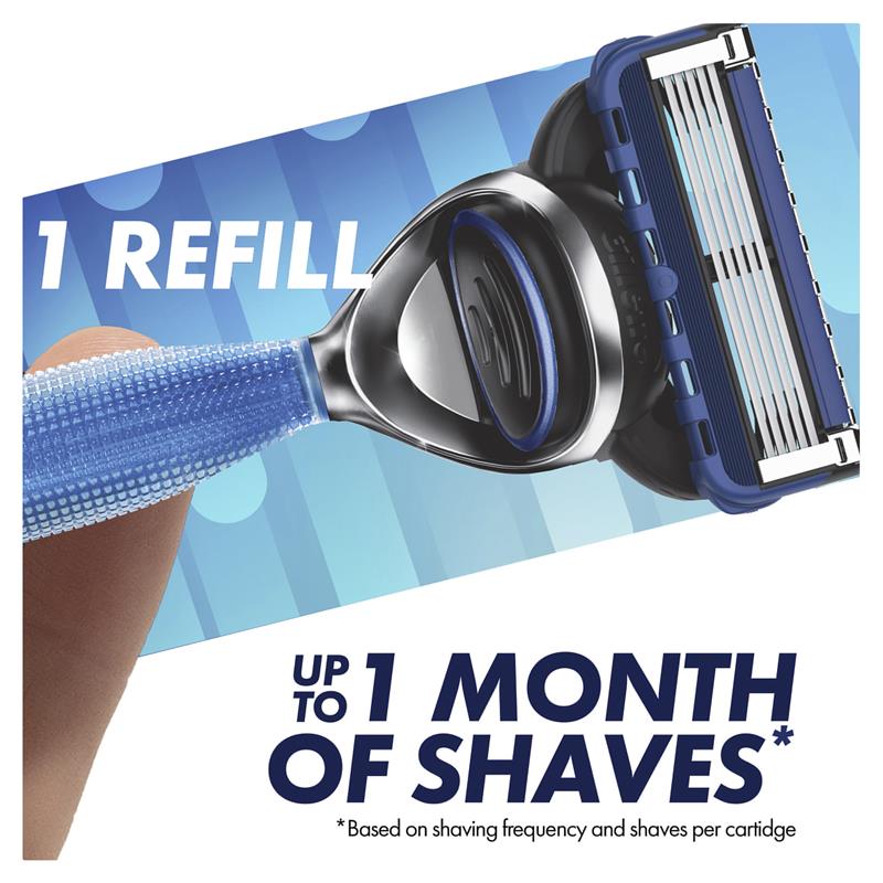 Load image into Gallery viewer, Gillette 5 Aqua Razor Blades 8 Pack
