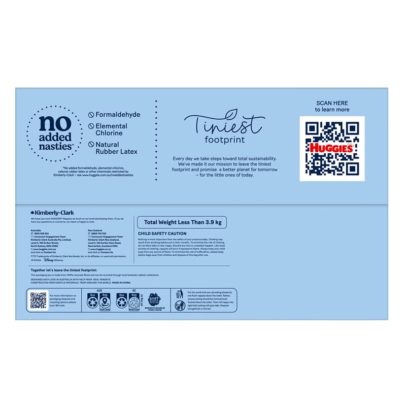 Load image into Gallery viewer, Huggies Ultra Dry Nappies Boy Size 3 Jumbo 90 Pack
