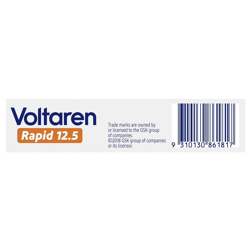 Load image into Gallery viewer, Voltaren Rapid 12.5, Pain Relief Tablets 10
