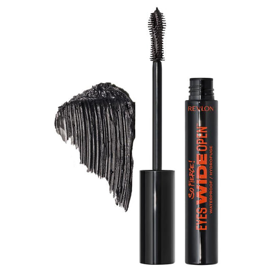 Revlon So Fierce Eyes Wide Open Mascara Waterproof Blackest Black