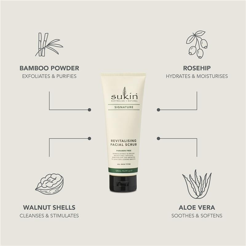 Load image into Gallery viewer, Sukin Signature Revitalising Facial Scrub 125mL
