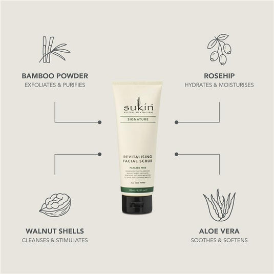 Sukin Signature Revitalising Facial Scrub 125mL