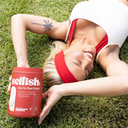 Selfish Give Me Plant Protein French Vanilla Flavour 450g