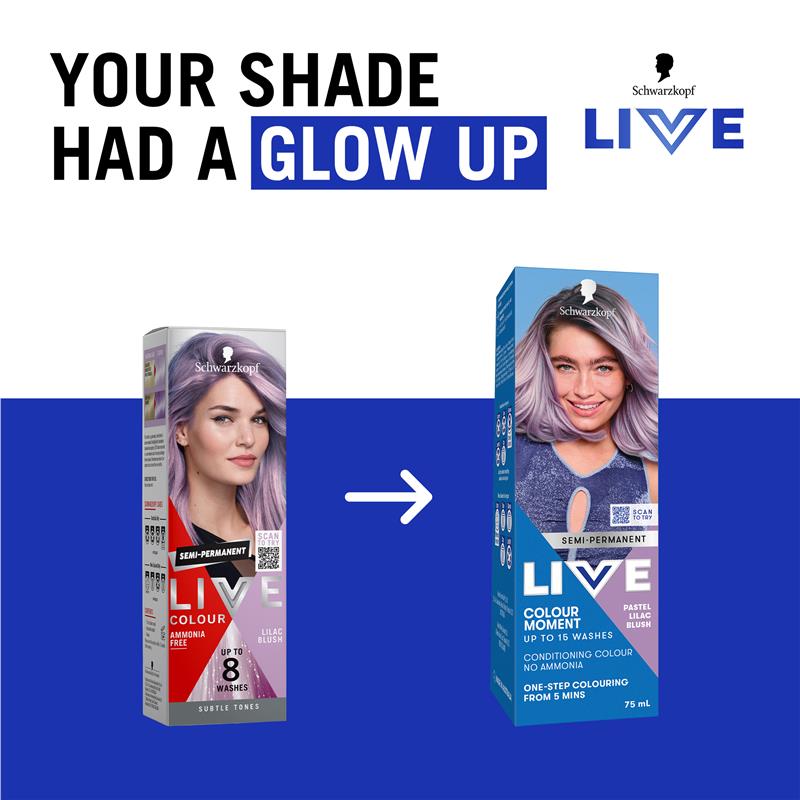 Load image into Gallery viewer, Schwarzkopf Live Colour Pastels Lilac Blush 75ml
