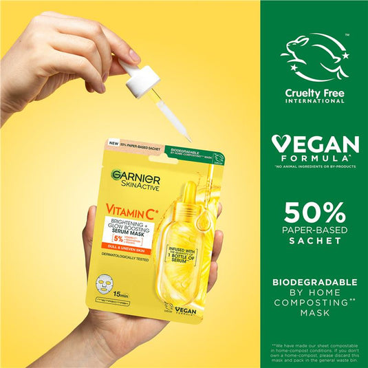 Garnier Hydra Bomb Vitamin C* Brightening & Hydrating Sheet Mask