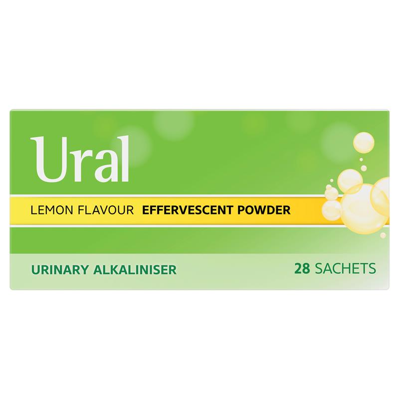 Load image into Gallery viewer, Ural Effervescent Powder Lemon 28 Sachets

