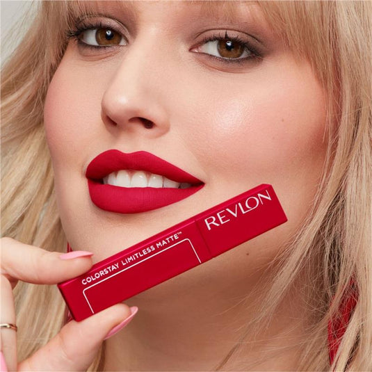 Revlon Colorstay Limitless Matte Lipstick Fire Off