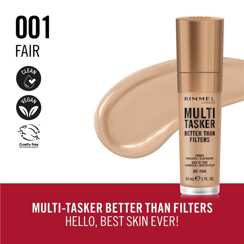 Load image into Gallery viewer, Rimmel Multi Tasker Better Than Filters 001 Fair
