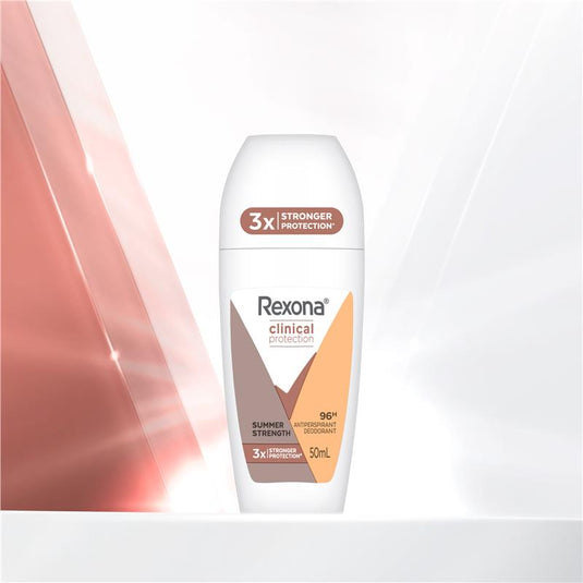 Rexona Women Clinical Protection Antiperspirant oll On Summer Strength 50ml