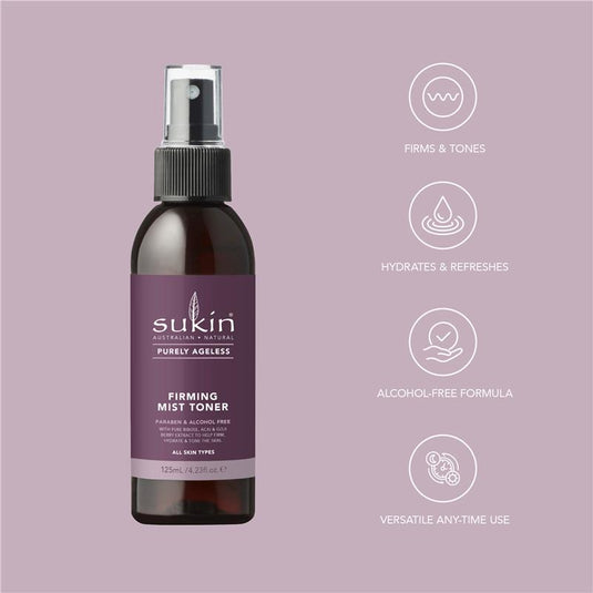 Sukin Purely Ageless Firming Mist Toner 125ml