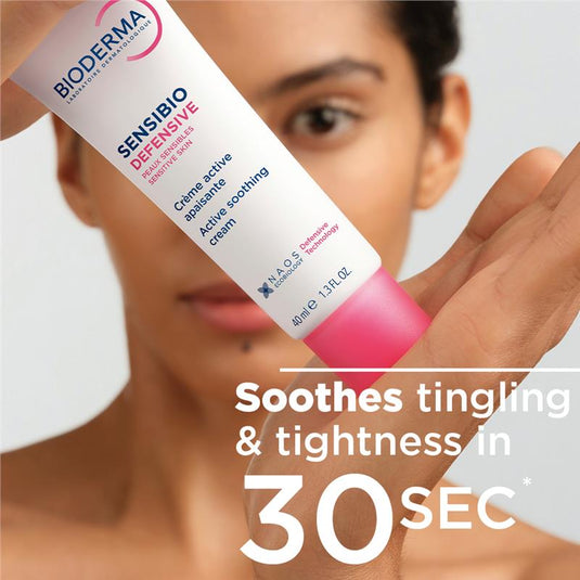 Bioderma Sensibio Soothing Defensive Light Moisturiser for Sensitive Skin 40ml