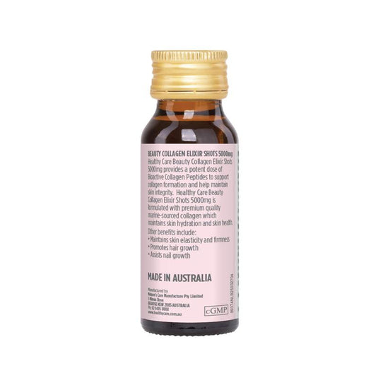 Healthy Care Beauty Collagen Shots 5000mg 25ml x 7 Bottles