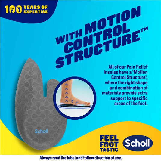 Scholl In Balance Heel and Ankle Orthotic Insole Medium