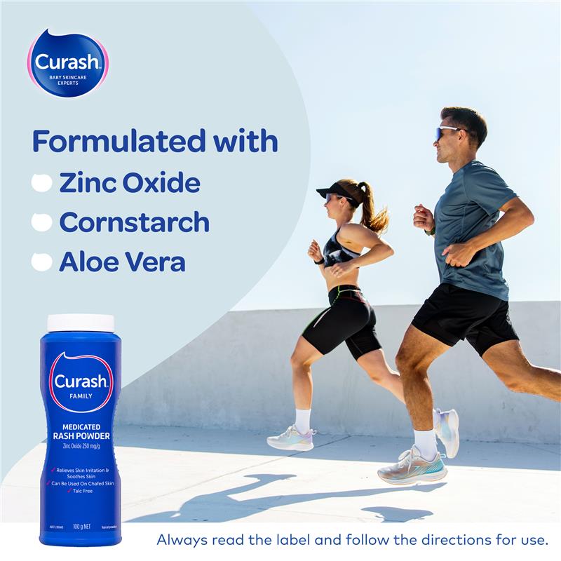 Load image into Gallery viewer, Curash Family Medicated Rash Powder 100g
