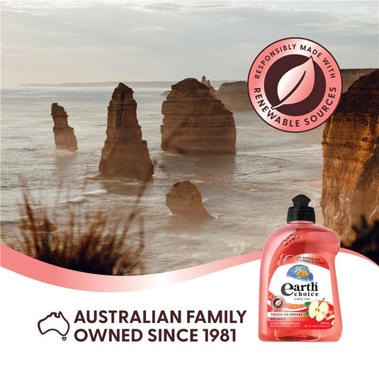 Earth Choice Dishwash Concentrate Red Apple 500ml