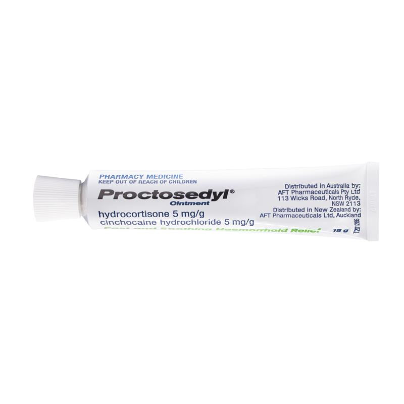 Load image into Gallery viewer, Proctosedyl Haemorrhoids Relief Ointment Cream 15g

