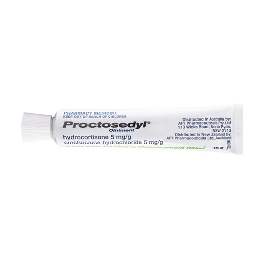 Proctosedyl Haemorrhoids Relief Ointment Cream 15g
